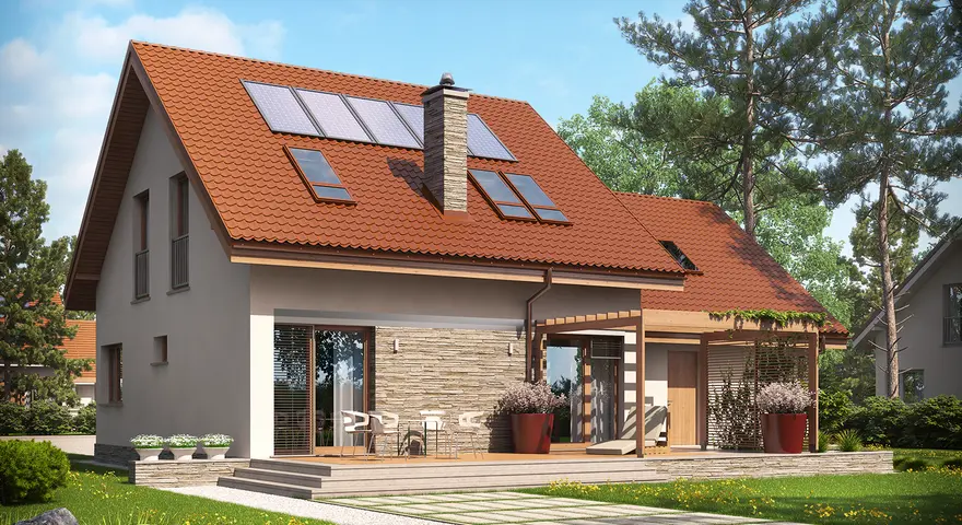 Elewacja frontowa: Twoja wizytówka. Projekt, materiały i przepisy.