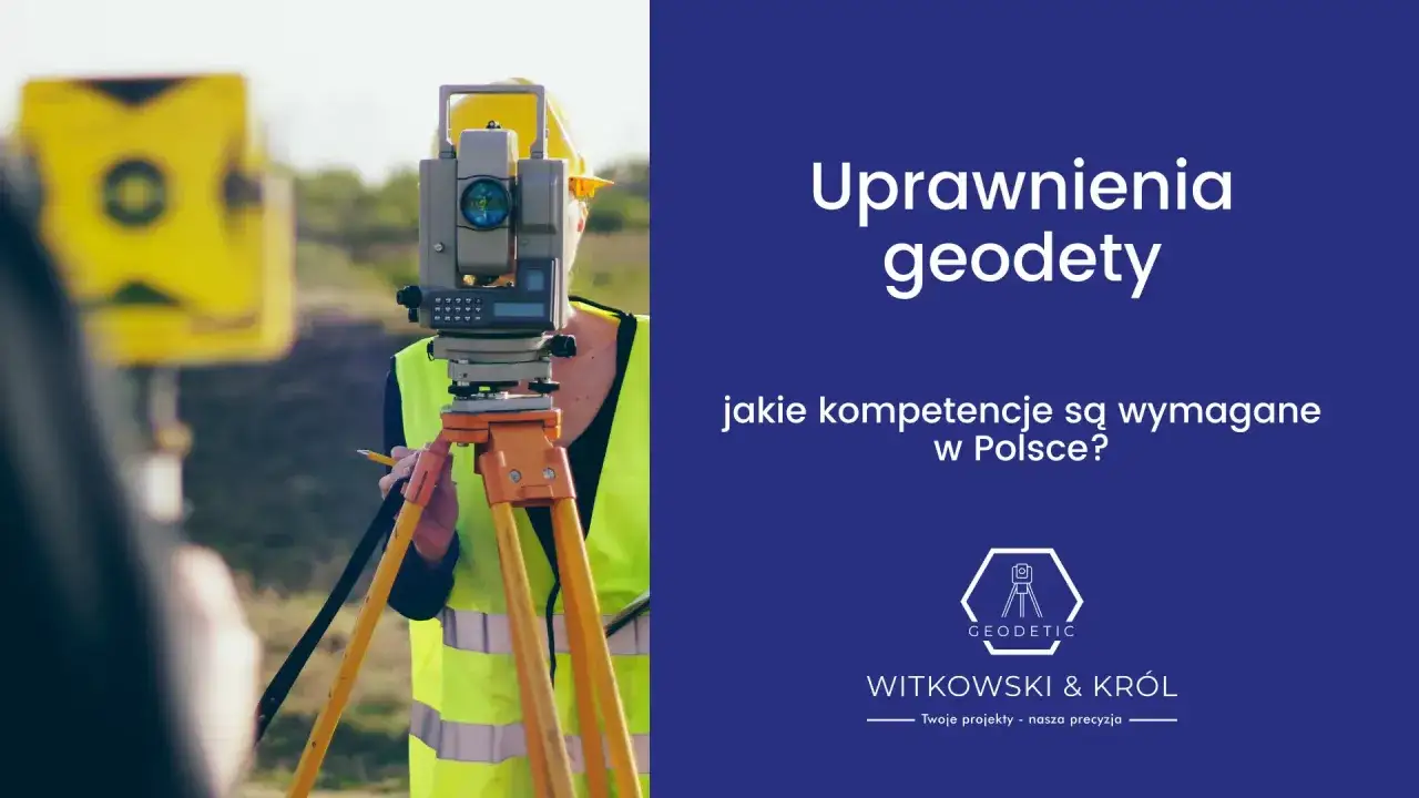 Certyfikat uprawnień geodezyjnych